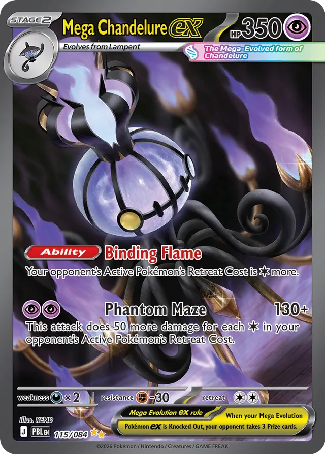 Mega Chandelure ex