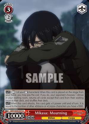 Mikasa: Mourning