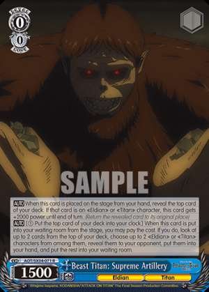 Beast Titan: Supreme Artillery