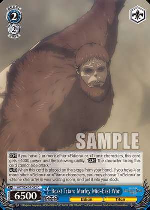 Beast Titan: Marley Mid-East War