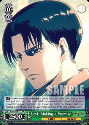 Levi: Making a Promise