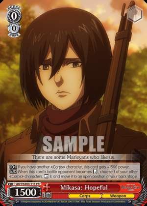 Mikasa: Hopeful