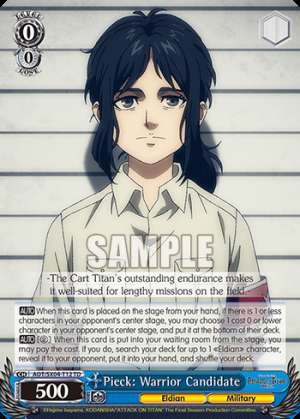 Pieck: Warrior Candidate