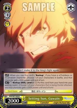 Setting Sun, Gawain