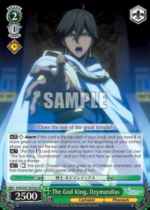 The God King, Ozymandias