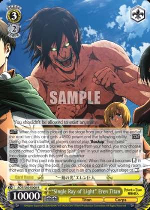 "Single Ray of Light" Eren Titan