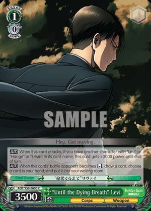 "Until the Dying Breath" Levi