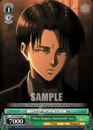 "What Happens Henceforth" Levi