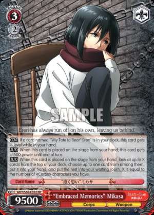 "Embraced Memories" Mikasa
