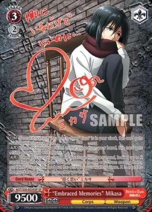 "Embraced Memories" Mikasa