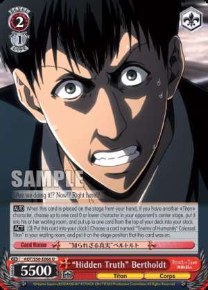 “Hidden Truth” Bertholdt