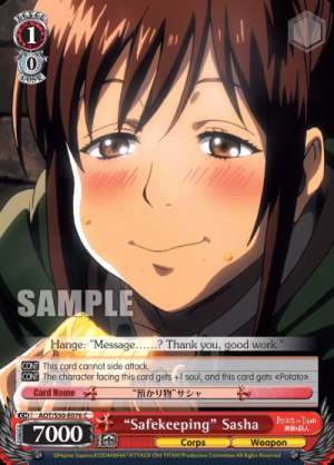 "Safekeeping" Sasha