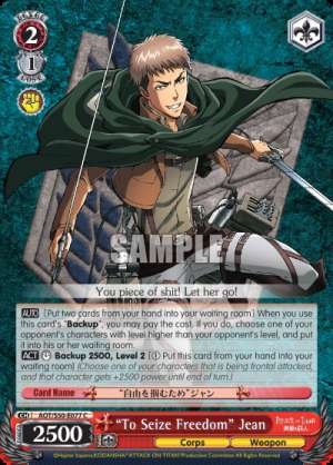 "To Seize Freedom" Jean