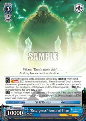 "Resurgence" Armored Titan