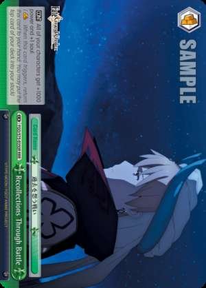 Recollections Through Battle