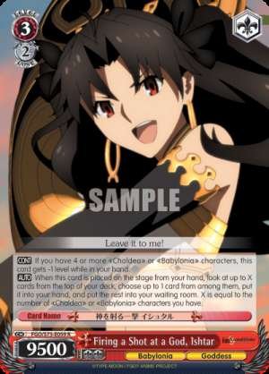 Firing a Shot at a God, Ishtar