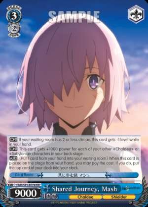 Shared Journey, Mash