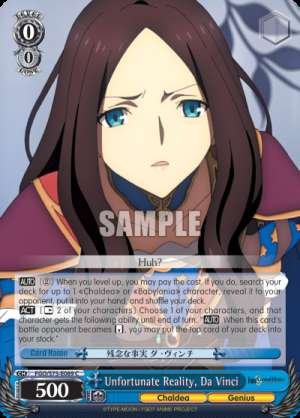 Unfortunate Reality, Da Vinci