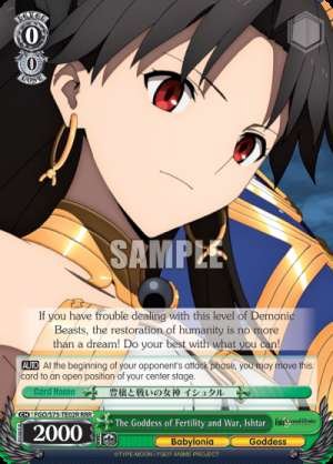 The Goddess of Fertility and War, Ishtar