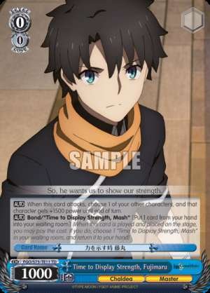 Time to Display Strength, Fujimaru