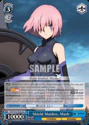 Shield Maiden, Mash