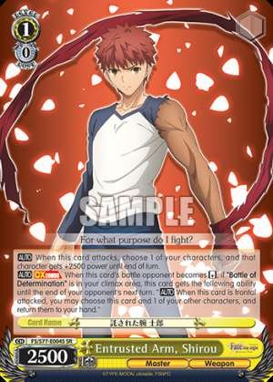 Entrusted Arm, Shirou