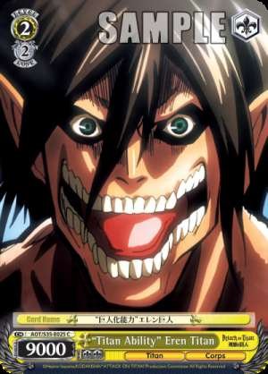 "Titan Ability" Eren Titan