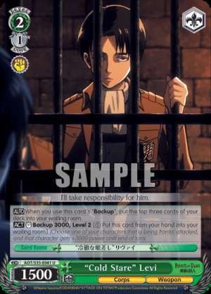 "Cold Stare" Levi