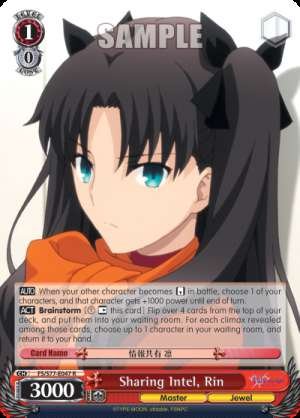 Sharing Intel, Rin