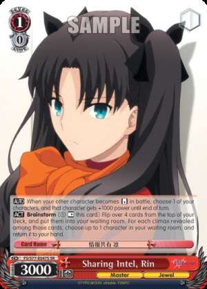 Sharing Intel, Rin