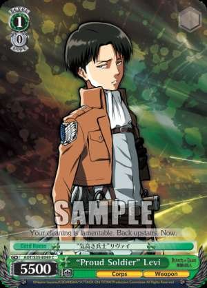 "Proud Soldier" Levi
