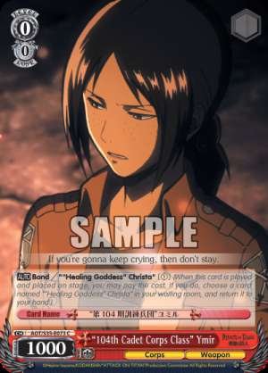 "104th Cadet Corps Class" Ymir
