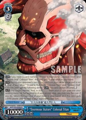 "Enormous Stature" Colossal Titan