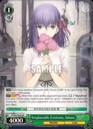 Irreplaceable Existence, Sakura