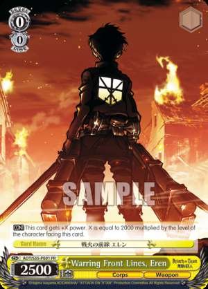 Warring Front Lines,Eren