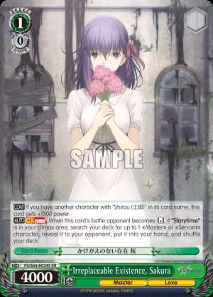 Irreplaceable Existence, Sakura
