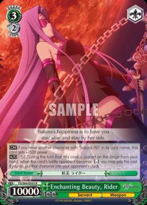 Enchanting Beauty, Rider