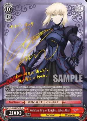 Ruthless King of Knights, Saber Alter