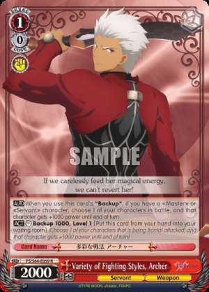 Variety of Fighting Styles, Archer