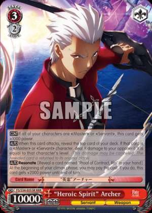"Heroic Spirit" Archer