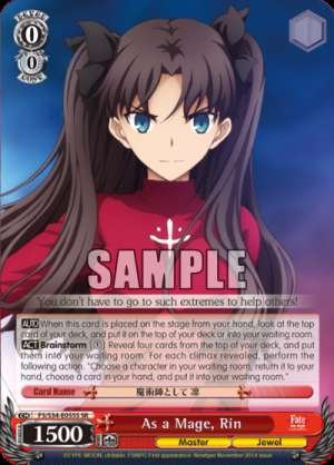 As a Mage, Rin