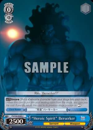 "Heroic Spirit" Berserker