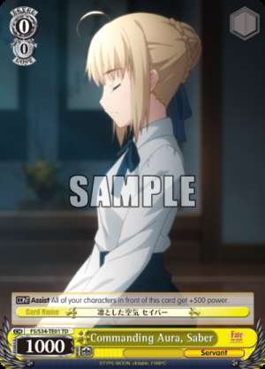 Commanding Aura, Saber