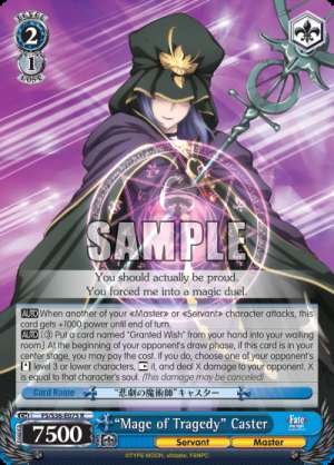 “Mage of Tragedy” Caster