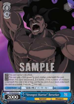 “Strongest Warrior” Berserker