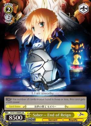 Saber - End of Reign
