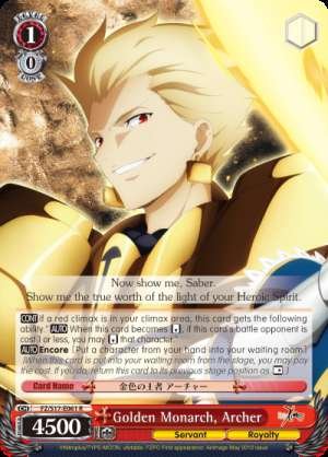 Golden Monarch, Archer