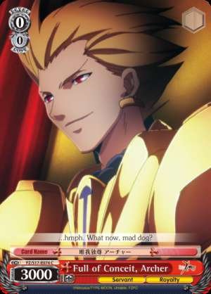 Full of Conceit, Archer