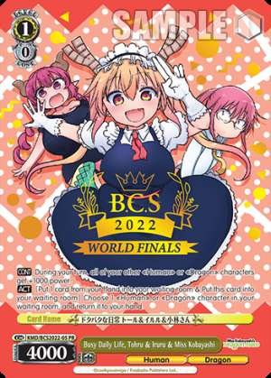 Busy Daily Life, Tohru & Iruru & Miss Kobayashi