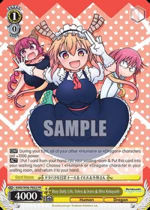 Busy Daily Life, Tohru & Iruru & Miss Kobayashi